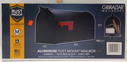 Gibraltar Rust Proof Aluminum Mailbox