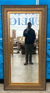 (1) Large Mirror In Frame