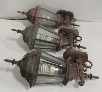 (3) Outdoor Porch Light