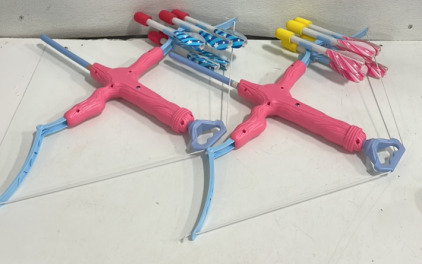 (2) Nerf Bows With Arrows