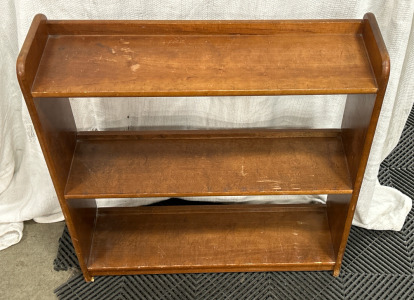 Brown Wooden Bookcase