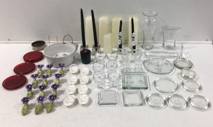 Collection Of Candle Holders & More