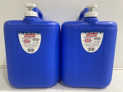 (2) 5 Gallon Coleman Beverage Coolers