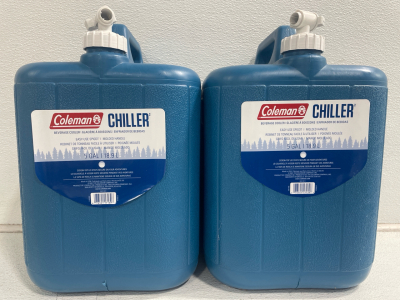 (2) 5 Gallon Coleman Beverage Coolers