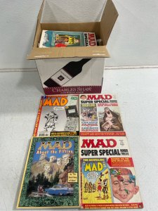 Box Full of MAD Magazines
