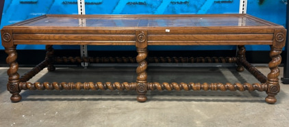 59 1/2&rsquo;&rsquo; x 28 1/4&rsquo;&rsquo; x 17 1/2&rsquo;&rsquo; Unique Wooden Coffee Table