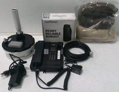 (1) Inmarsat Home Telephone Set W/ Accessories (2) Cloth Warmers