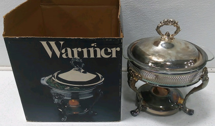 Leonard Silver MFG Food Warmer