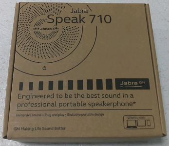 Jabra Speak 710 MS Wireless Bluetooth Speakerphone with Link 370 USB Adapter