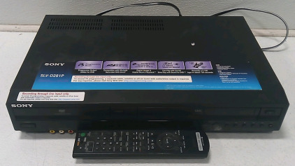 Sony DVD Player/VHS Cassette Recorder