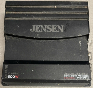 Jensen Octane Class-D 600W 2-Channel Bridgeable Amplifier