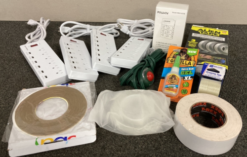 Power Strips, Tape, & More