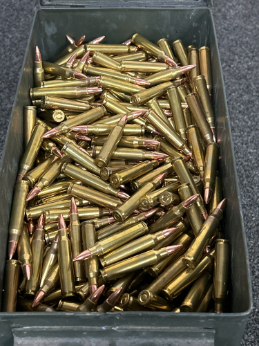 1,000 ROUNDS 223 AMMO 55 GRAIN FMJ IN AMMO BOX