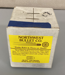 (500) .38/.357 Bevel Base Bullets