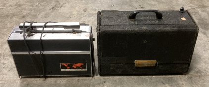 (1) VINTAGE TRANS-OCEANIC ZENITH RADIO (UNABLE TO TEST), WITH (1) ZENITH 12 BAND TRANS-OCEANIC RADIO (UNABLE TO TEST)