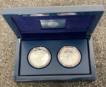 American Eagle San Francisco Two-Coin Silver Proof Set