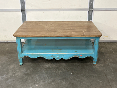 46"x 30"x 18"- LOW PROFILE COFFEE TABLE