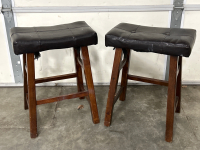 (4) BARSTOOLS (2) TALL AND (2) SHORT - 2