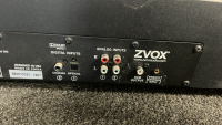 ZVOX SINGLE CABINET SURROUND SOUND SYSTEM ( POWERS ON)