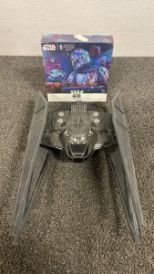 STAR WARS FORCE LINK TIE SILENCER KYLO REN SPACE SHIP AND STAR WARS PUZZLE