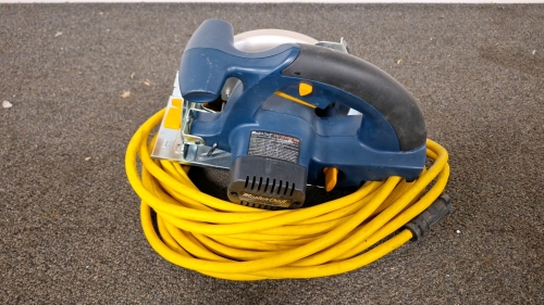 MASTER CRAFT 6.5" CIRCULAR SAW AND 50 FOOT EXTENSION CORD