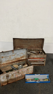 (2) CRAFTSMAN TOOL BOXED W/ TOOLS