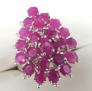 $950 Silver Ruby(8.8ct) Ring
