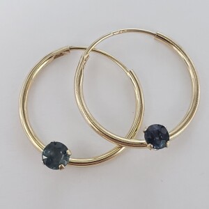 $400 14K Sapphire(0.15ct) Earrings