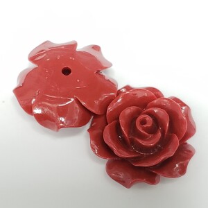 $240 2Pcs Poly Coral Flower For Earring