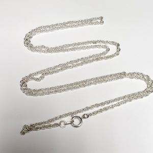 $120 Silver 10G 28" Necklace
