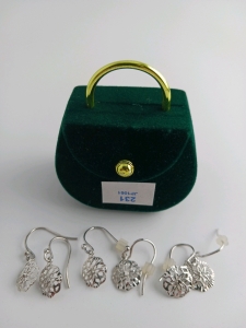 (3) .925 Silver Earrings