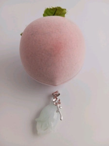 .925 Silver Jadeite Pendant