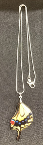 Butterfly Wing .925 Necklace
