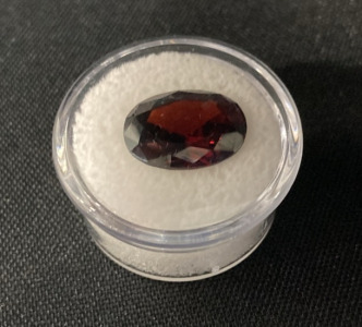 10.95ct Pigeon Blood Red Ruby VVVS Diamond Cut Gemstone