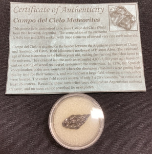4.37g Meteorite Space Rock