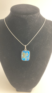 Turquoise Gemstone .925 Necklace