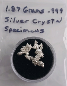 1.87 Grams .999 Silver Crystal Specimen