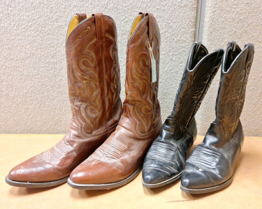 2 PAIRS OF VINTAGE WESTERN BOOTS