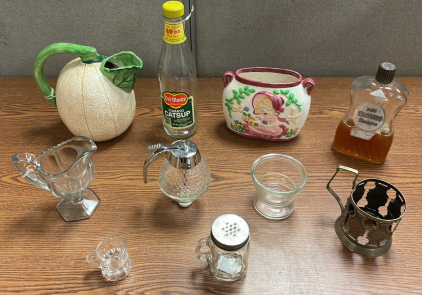 VINTAGE GLASSWARE AND MORE