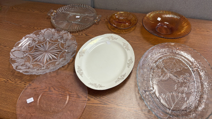 VINTAGE SERVING DISHES