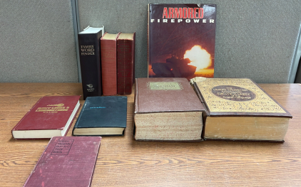 VINTAGE BOOKS AND ENCYCLOPEDIA
