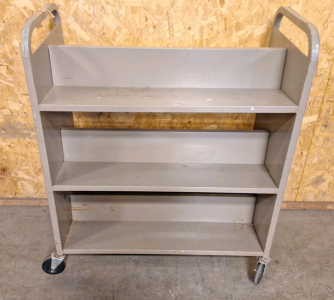 ROLLING METAL UTILITY CART