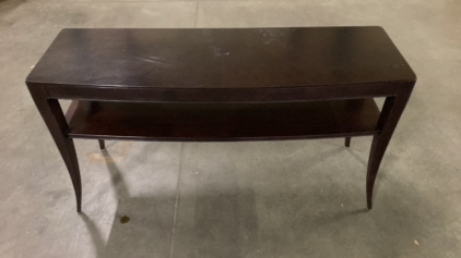 Dark Wooden Entry/Sofa Table