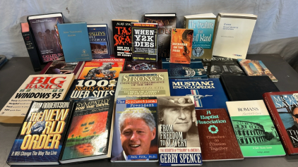 ENGINE BOOKS, CONSPIRACY BOOKS, ENCYCLOPEDIAS AND MORE