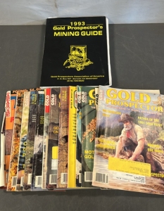 GOLD PROSPECTOR MAGAZINES AND 1993 MINING GUIDE
