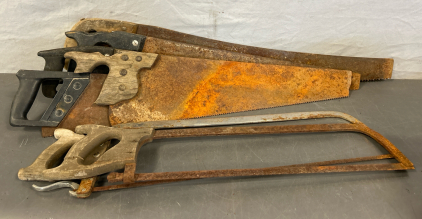 ANTIQUE SAWS (7)