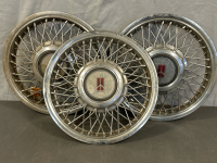 OLD SPOKE STYLE WHEEL COVERS (3)