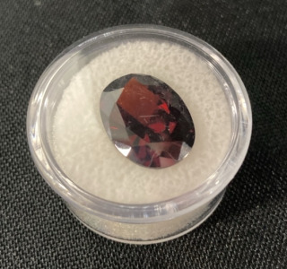 10.85ct VVVS Pigeon Blood Red Ruby Diamond Cut Gemstone