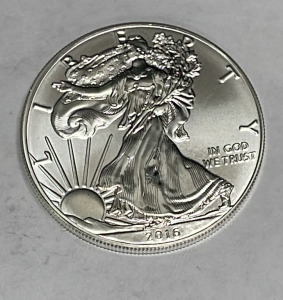 2016 1oz. American Silver Eagle Fine Silver One Dollar Coin