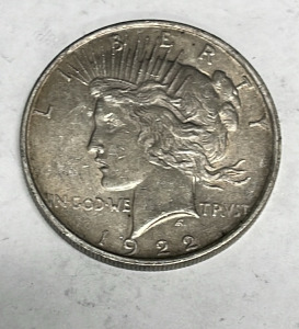 1922 Peace Silver Dollar